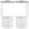 20 oz. Tall Stainless Steel Vacuum Insulated Tumbler White Thumbnail