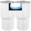 20 oz. Tall Stainless Steel Vacuum Insulated Tumbler White Thumbnail
