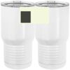 20 oz. Tall Stainless Steel Vacuum Insulated Tumbler White Thumbnail