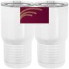 20 oz. Tall Stainless Steel Vacuum Insulated Tumbler White Thumbnail