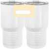 20 oz. Tall Stainless Steel Vacuum Insulated Tumbler White Thumbnail