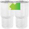 20 oz. Tall Stainless Steel Vacuum Insulated Tumbler White Thumbnail