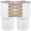 20 oz. Tall Stainless Steel Vacuum Insulated Tumbler White Thumbnail