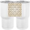 20 oz. Tall Stainless Steel Vacuum Insulated Tumbler White Thumbnail