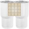 20 oz. Tall Stainless Steel Vacuum Insulated Tumbler White Thumbnail