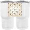 20 oz. Tall Stainless Steel Vacuum Insulated Tumbler White Thumbnail