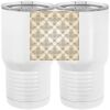 20 oz. Tall Stainless Steel Vacuum Insulated Tumbler White Thumbnail