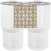 20 oz. Tall Stainless Steel Vacuum Insulated Tumbler White Thumbnail