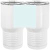 20 oz. Tall Stainless Steel Vacuum Insulated Tumbler White Thumbnail