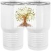 20 oz. Tall Stainless Steel Vacuum Insulated Tumbler White Thumbnail