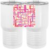 20 oz. Tall Stainless Steel Vacuum Insulated Tumbler White Thumbnail