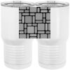 20 oz. Tall Stainless Steel Vacuum Insulated Tumbler White Thumbnail