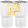 20 oz. Tall Stainless Steel Vacuum Insulated Tumbler White Thumbnail