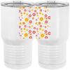 20 oz. Tall Stainless Steel Vacuum Insulated Tumbler White Thumbnail