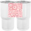 20 oz. Tall Stainless Steel Vacuum Insulated Tumbler White Thumbnail