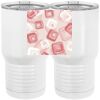 20 oz. Tall Stainless Steel Vacuum Insulated Tumbler White Thumbnail