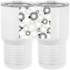 20 oz. Tall Stainless Steel Vacuum Insulated Tumbler White Thumbnail