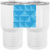 20 oz. Tall Stainless Steel Vacuum Insulated Tumbler White Thumbnail