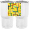 20 oz. Tall Stainless Steel Vacuum Insulated Tumbler White Thumbnail
