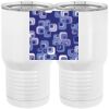 20 oz. Tall Stainless Steel Vacuum Insulated Tumbler White Thumbnail