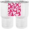 20 oz. Tall Stainless Steel Vacuum Insulated Tumbler White Thumbnail