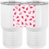 20 oz. Tall Stainless Steel Vacuum Insulated Tumbler White Thumbnail