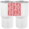 20 oz. Tall Stainless Steel Vacuum Insulated Tumbler White Thumbnail