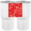 20 oz. Tall Stainless Steel Vacuum Insulated Tumbler White Thumbnail