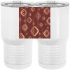 20 oz. Tall Stainless Steel Vacuum Insulated Tumbler White Thumbnail