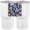 20 oz. Tall Stainless Steel Vacuum Insulated Tumbler White Thumbnail