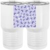20 oz. Tall Stainless Steel Vacuum Insulated Tumbler White Thumbnail