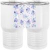 20 oz. Tall Stainless Steel Vacuum Insulated Tumbler White Thumbnail