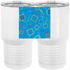 20 oz. Tall Stainless Steel Vacuum Insulated Tumbler White Thumbnail