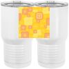 20 oz. Tall Stainless Steel Vacuum Insulated Tumbler White Thumbnail