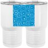 20 oz. Tall Stainless Steel Vacuum Insulated Tumbler White Thumbnail