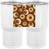 20 oz. Tall Stainless Steel Vacuum Insulated Tumbler White Thumbnail