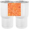 20 oz. Tall Stainless Steel Vacuum Insulated Tumbler White Thumbnail