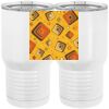 20 oz. Tall Stainless Steel Vacuum Insulated Tumbler White Thumbnail