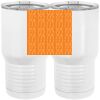 20 oz. Tall Stainless Steel Vacuum Insulated Tumbler White Thumbnail