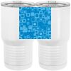 20 oz. Tall Stainless Steel Vacuum Insulated Tumbler White Thumbnail