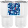 20 oz. Tall Stainless Steel Vacuum Insulated Tumbler White Thumbnail