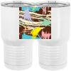 20 oz. Tall Stainless Steel Vacuum Insulated Tumbler White Thumbnail