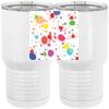 20 oz. Tall Stainless Steel Vacuum Insulated Tumbler White Thumbnail