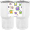 20 oz. Tall Stainless Steel Vacuum Insulated Tumbler White Thumbnail