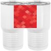 20 oz. Tall Stainless Steel Vacuum Insulated Tumbler White Thumbnail