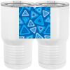 20 oz. Tall Stainless Steel Vacuum Insulated Tumbler White Thumbnail
