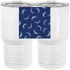 20 oz. Tall Stainless Steel Vacuum Insulated Tumbler White Thumbnail