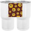 20 oz. Tall Stainless Steel Vacuum Insulated Tumbler White Thumbnail