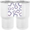 20 oz. Tall Stainless Steel Vacuum Insulated Tumbler White Thumbnail