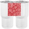 20 oz. Tall Stainless Steel Vacuum Insulated Tumbler White Thumbnail